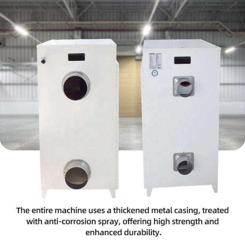 New Industrial and Retail Laboratory Dehumidifier with Wheel Rotating Desiccant Moisture Adsorption