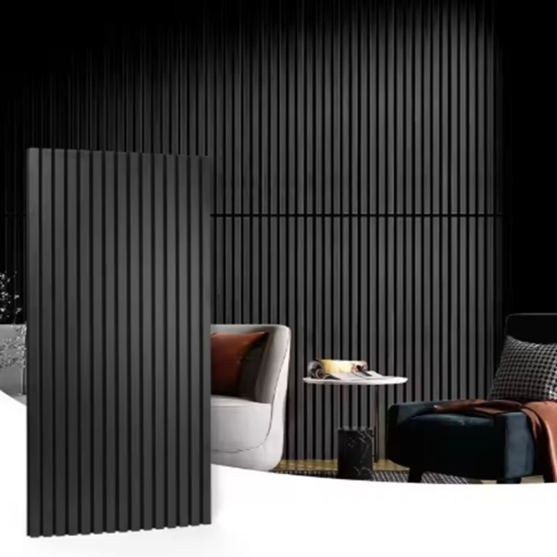 Natural Wood Veneer Design Acoustic Wood Panel for Wall Decoration