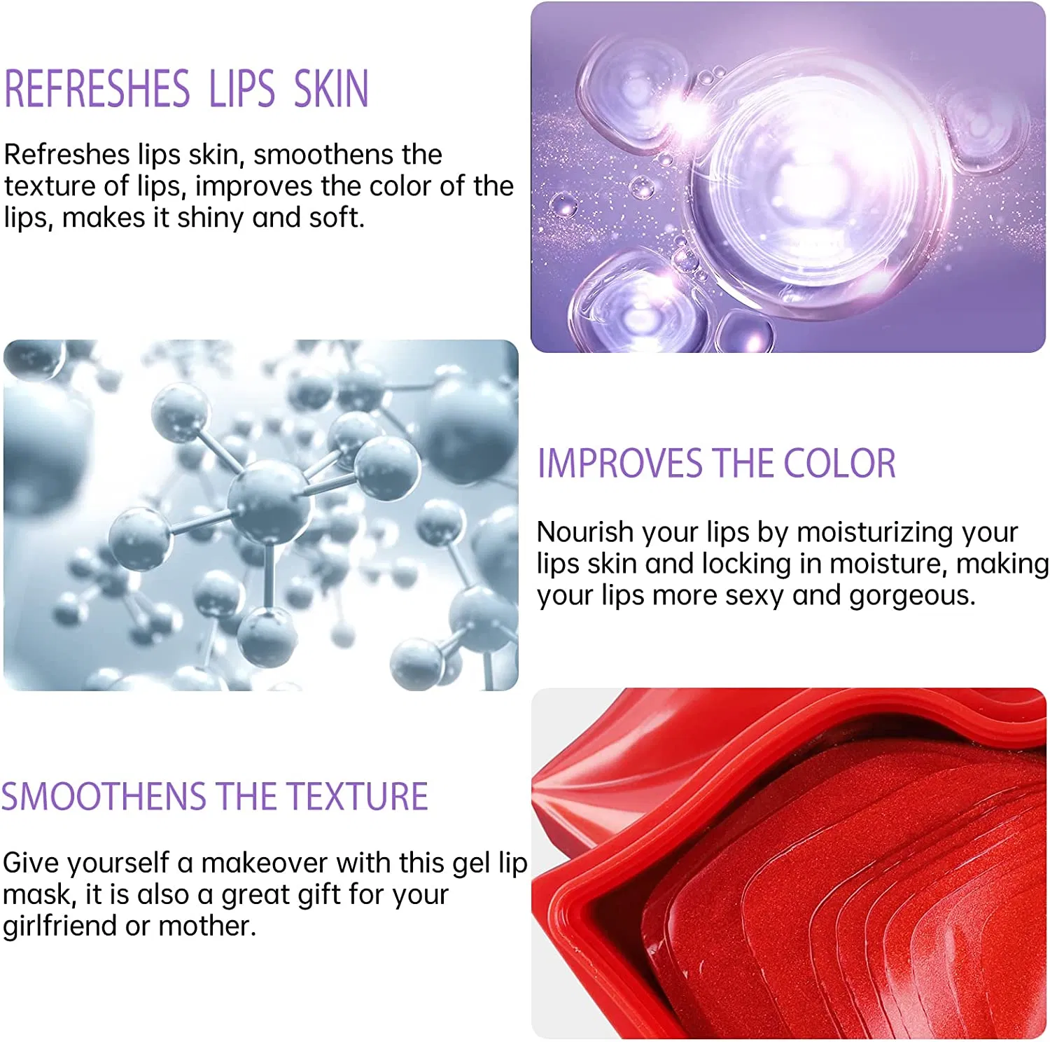 Aixin Beauty Product Cosmetics Lip Care Moisturizing Lip Skin Care Cherry Lip Sleep Mask