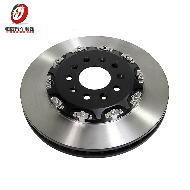 Premium 2-Piece High-Carbon Brake Disc Rotors for Tesla Model 3 Performance (OE# 1044616-00-D)