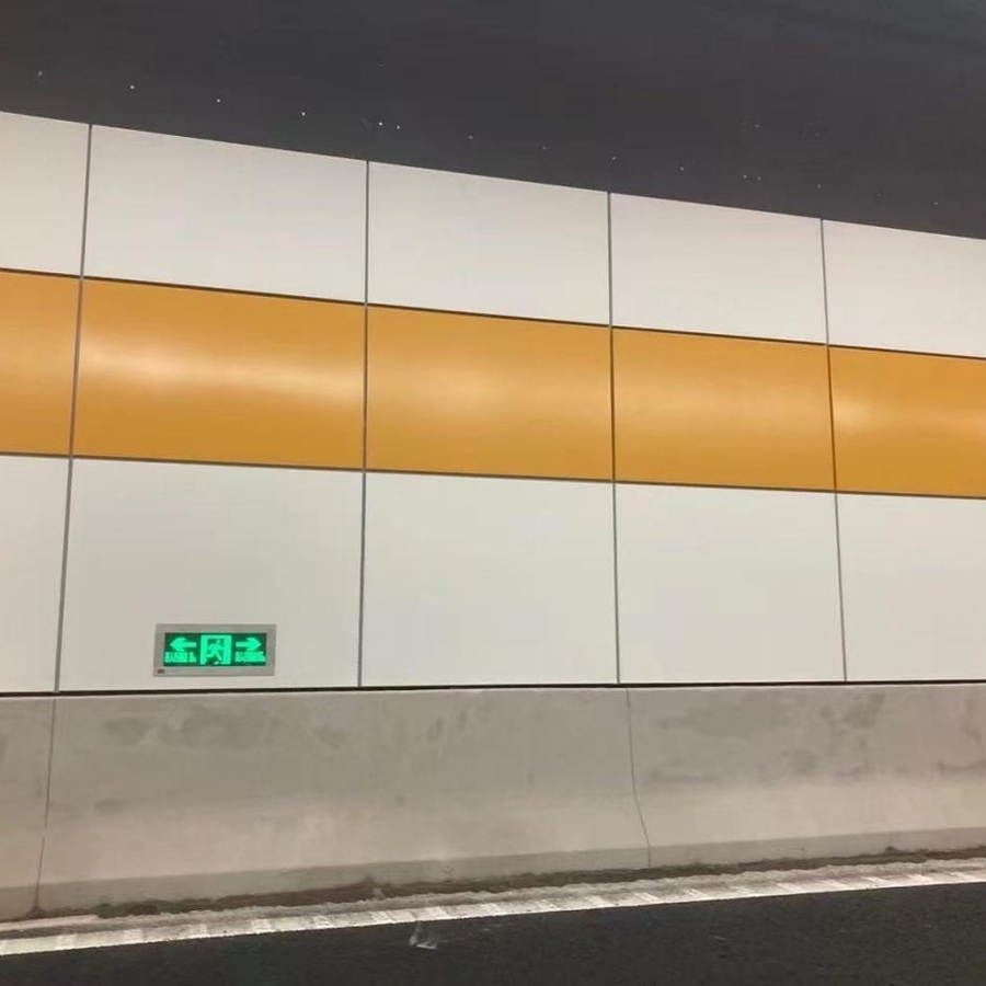 High Quality Tunnel Wall Cladding Fiber Cement Decorative Panels for Airport