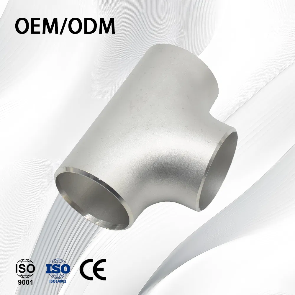SS304/SS316L Customize OEM/ODM Corrosion Resistant Weld Tee Elbow Pipe Fitting for Industry