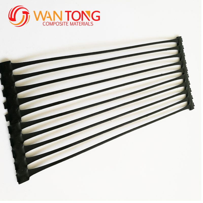HDPE Uniaxial Geogrid Ux 160kn/M for Retaining Wall Application