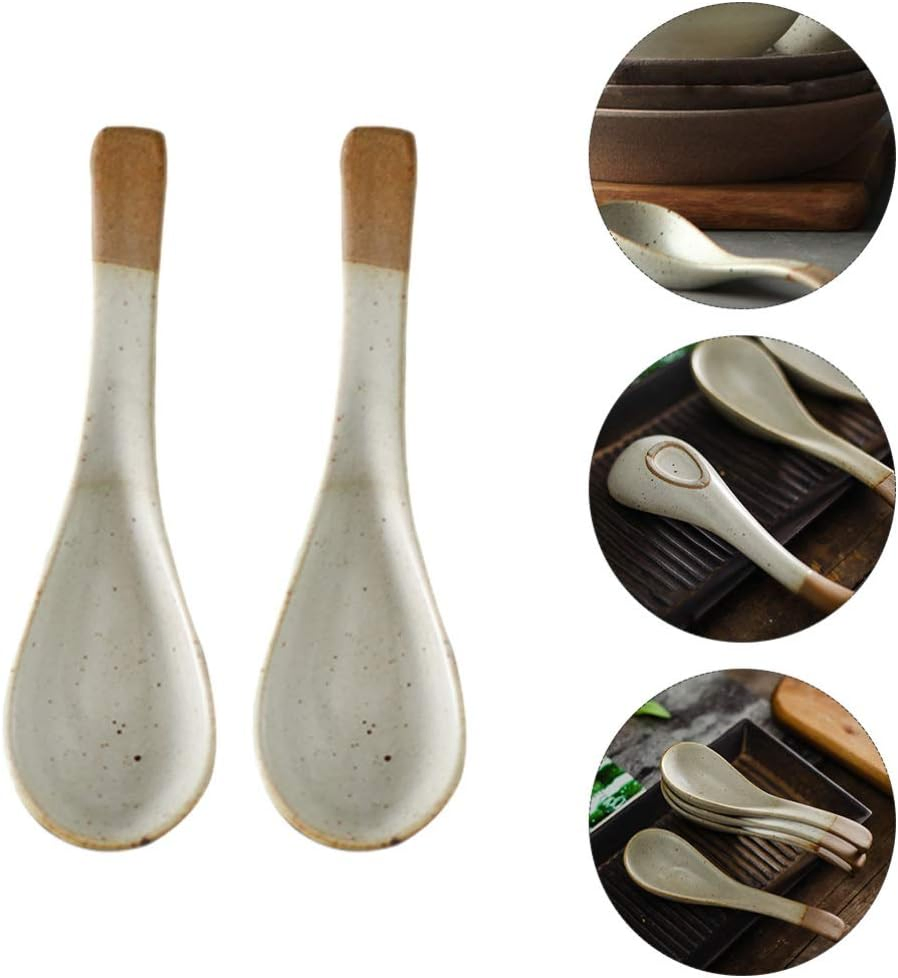 Elegant Japanese-Style Spoon for Ice Cream and Appetizers