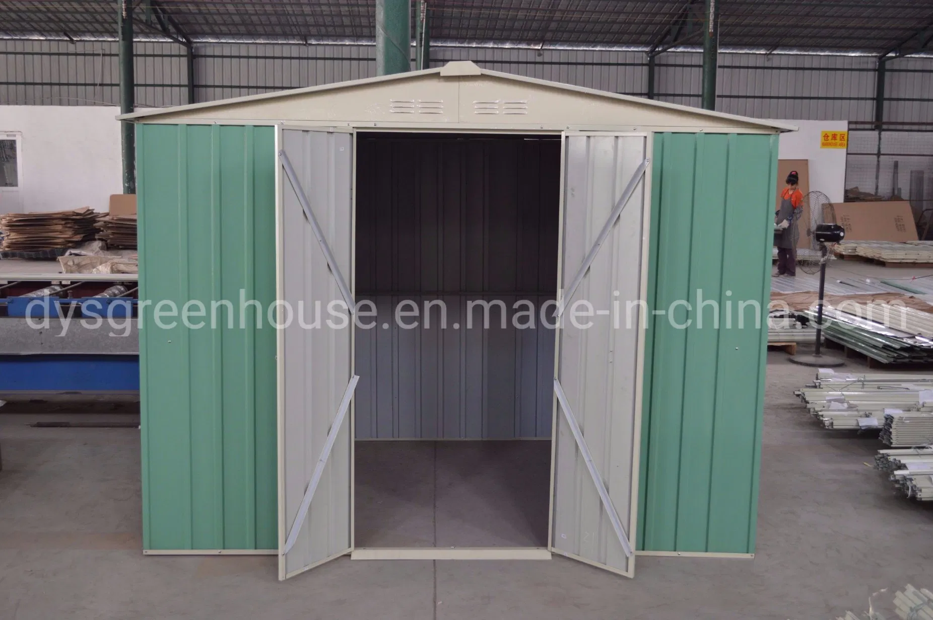 High Quality Metal Garden Shed Storage Shed (RDSA8X6-G2)