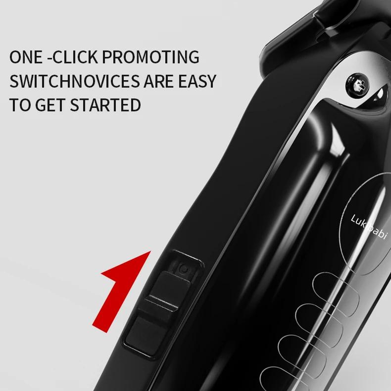 Premium USB Rechargeable Hair Clippers with Quiet Operation