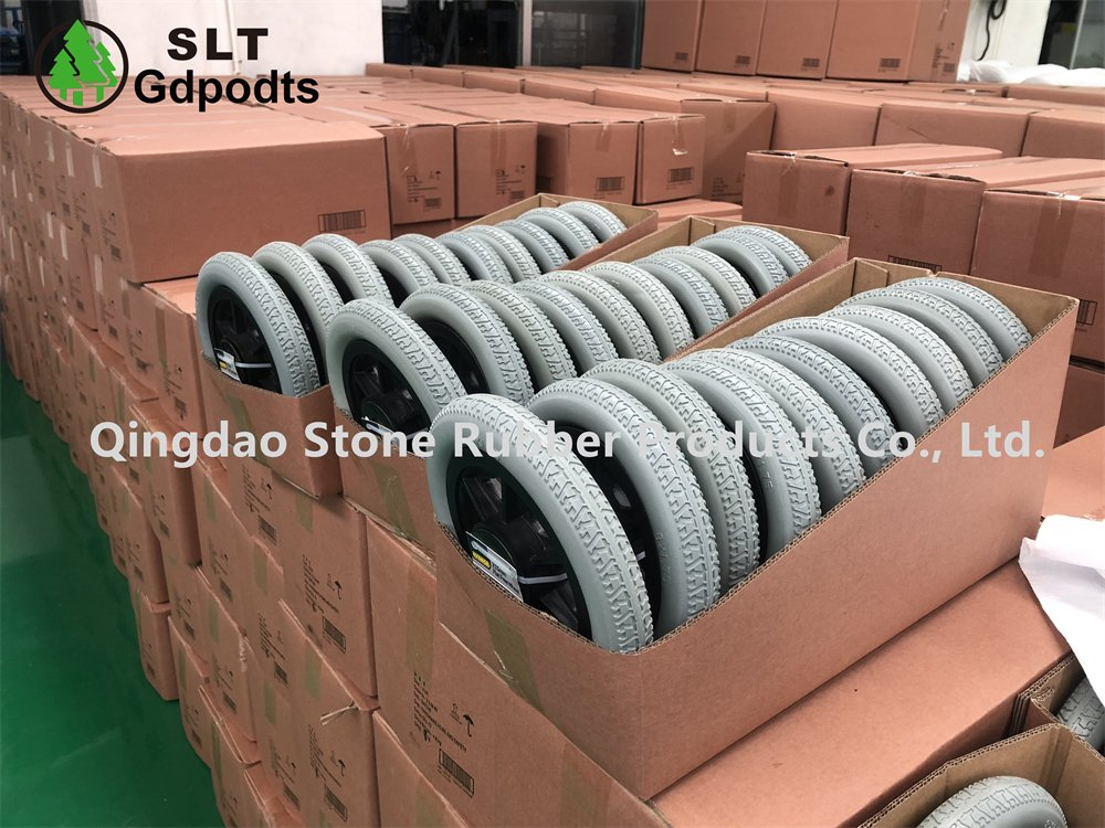8 Inch Front Wheelchair Wheels PU Foam Wheels Furniture Wheel