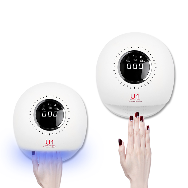 LCD Display Screen 42PCS Light Beads Powerful 84W Nail Dryer UV LED Lamp for Manicure