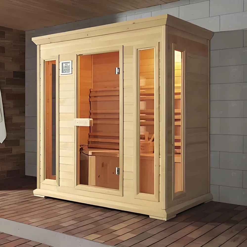 Домашняя сауна из дерева: личный SPA-уголок в ванной