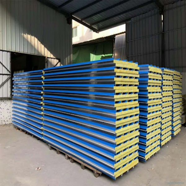 Factory Direct B1 Fire-Rated Insulated Puf Sandwich Panels High Density Cold Storage Hotel Use Eco-Friendly Panels for Food