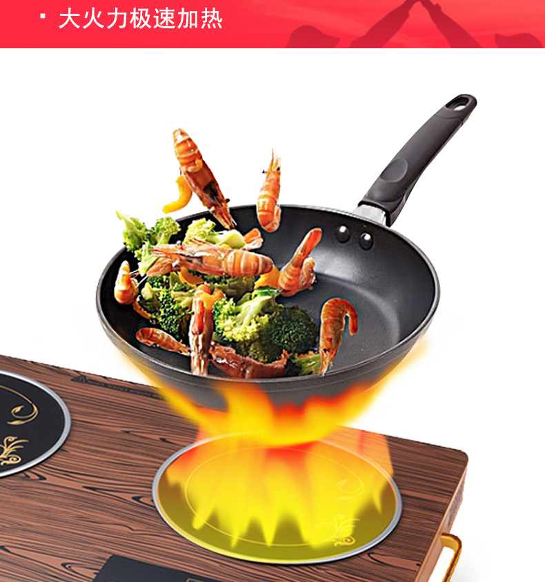 Double-Burner Infrared Cooker with Touch Control, 2200W+2200W Power, Crystal Glass Panel for OEM Cross-Border Use