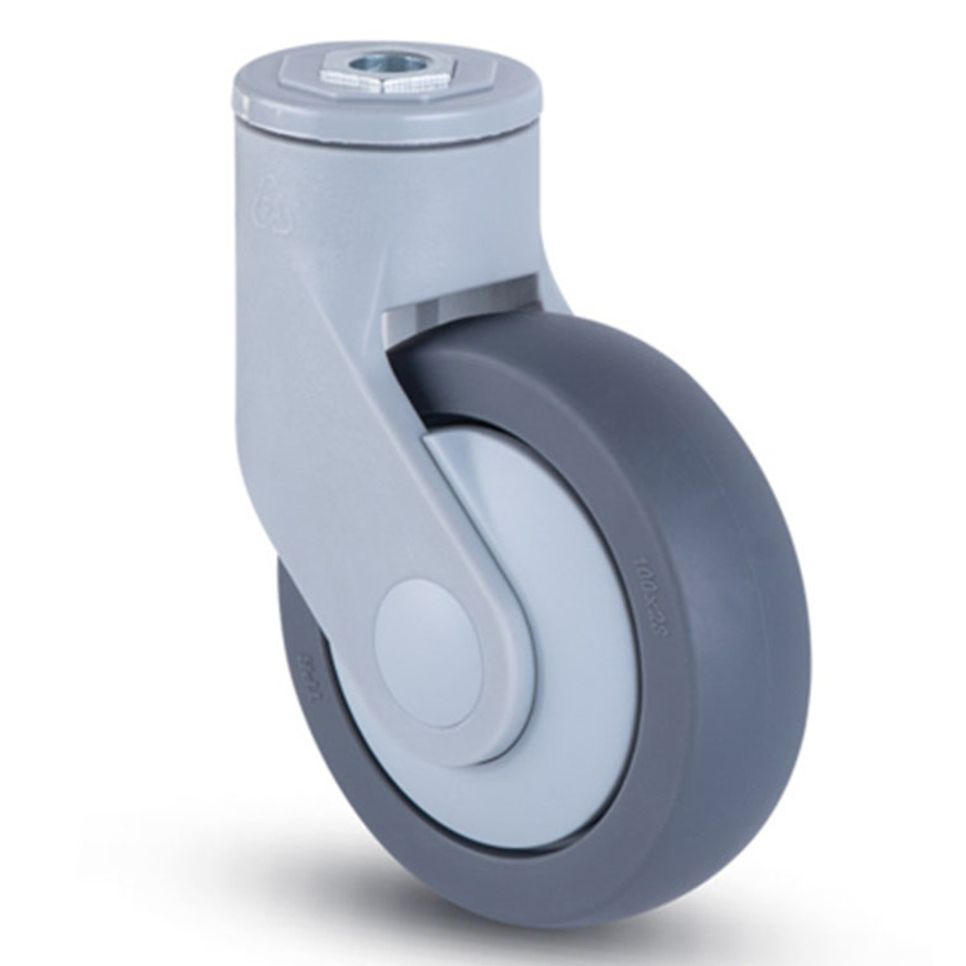 Flexible Swivel Brake Hospital Medical Caster