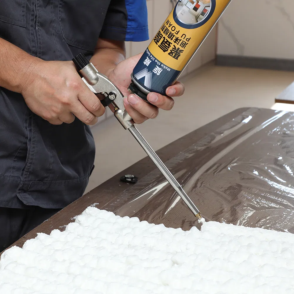 Large Expansion PU Polyurethane PU Foam Sealant for Door Crevices