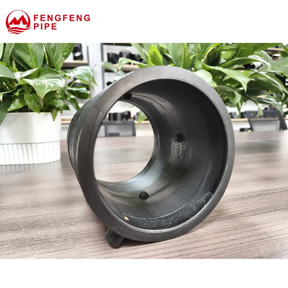 High Quality HDPE Pipe Fitting Electrofusion Coupling 110mm SDR11 for Water Supply