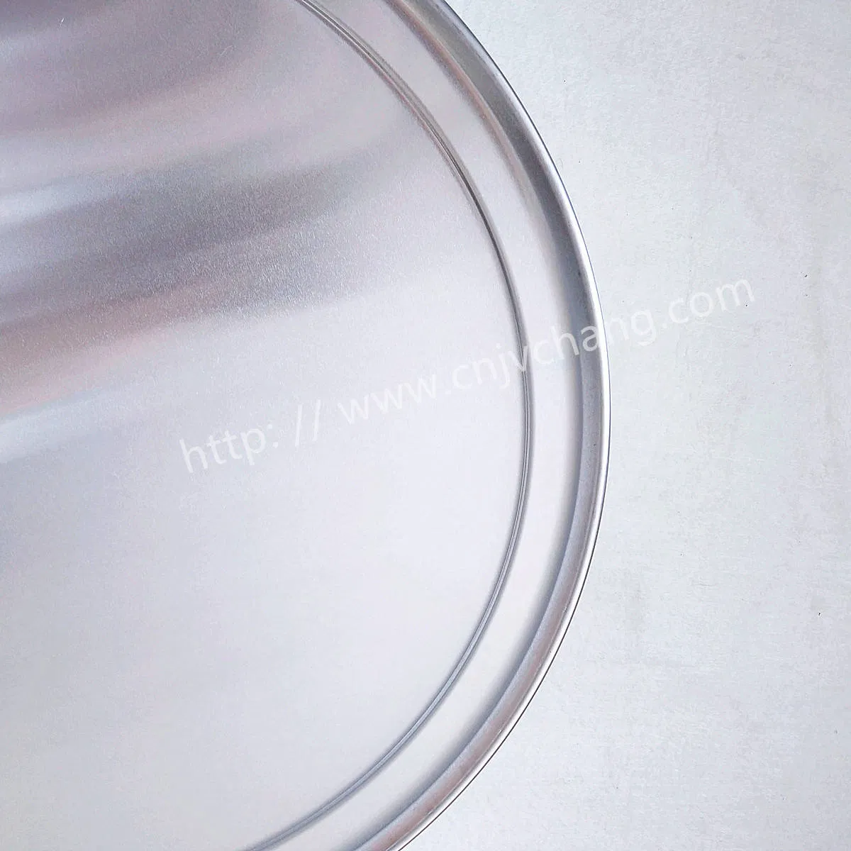 Professional Aluminum Alloy Flat Pizza Pan Tray Factory Direct with Low Price for Home Restaurants Hotels