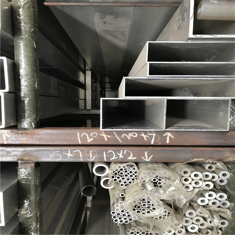 Anodised Finish 2 Inch 6082 T6 Black Aluminum Square Tubing Suppliers