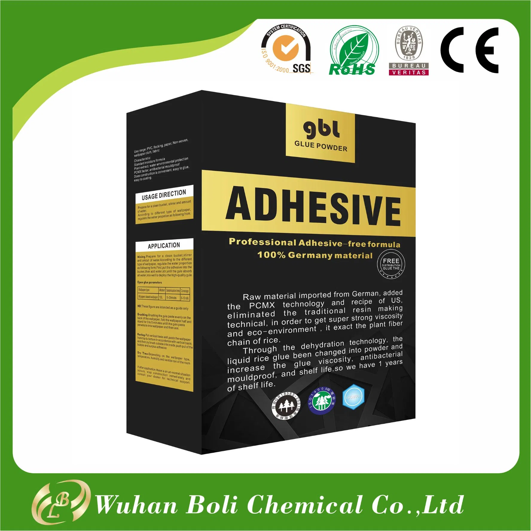 Made in China Best Quality Powder Wallpaper Adhesive