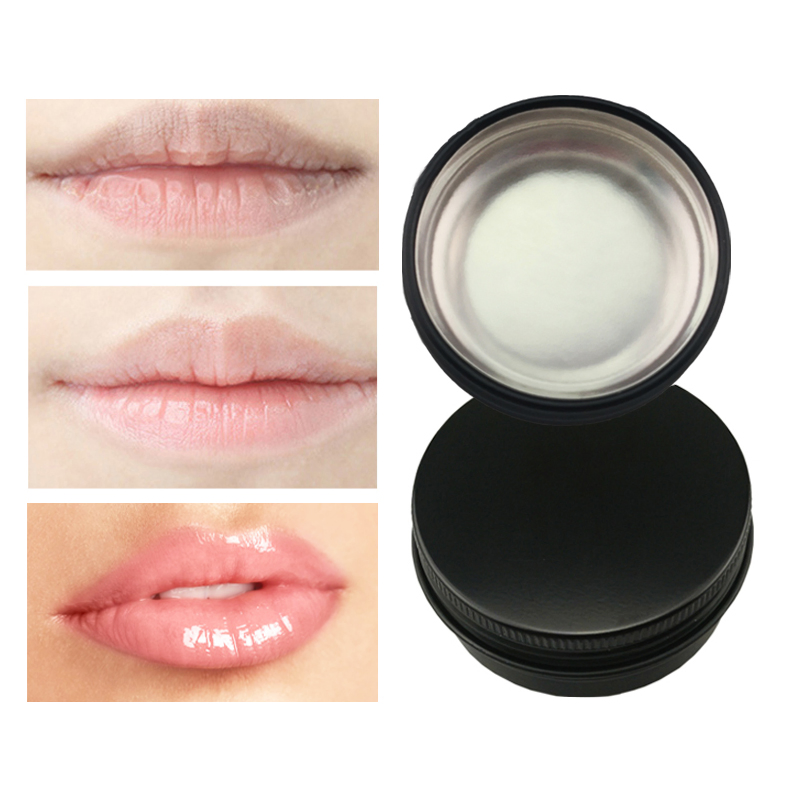 Aluminum Clear Lip Balm Small Round Moisturizing Lip Care 15ml