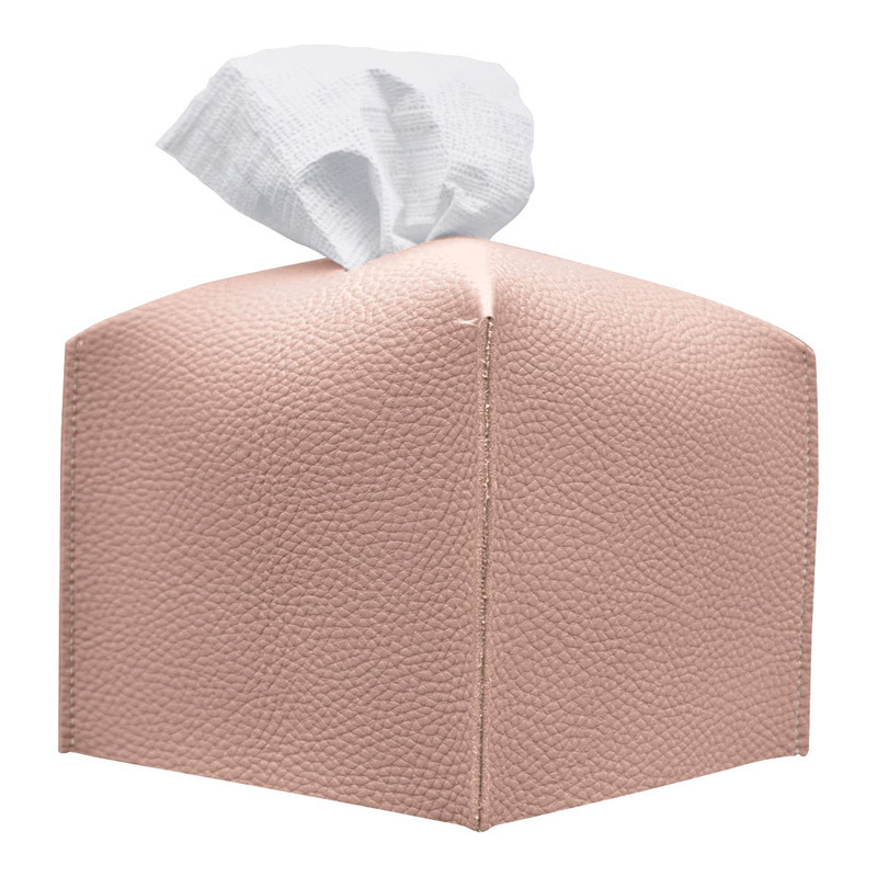 Living Room Nordic Style Modern Office Leather Tissue Box