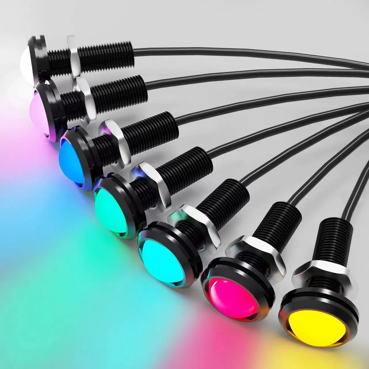 Водонепроницаемые светодиодные лампы Eagle Eye 18мм DC12V