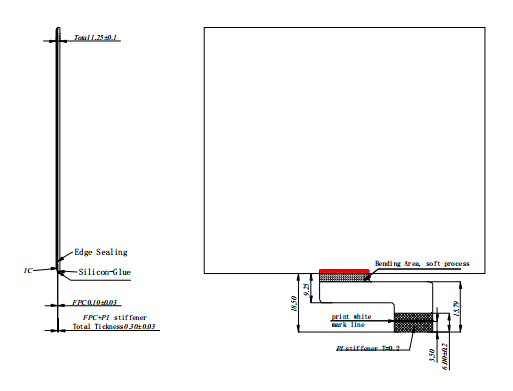 Электрофоретический дисплей 4.2'' 400x300 для ценников