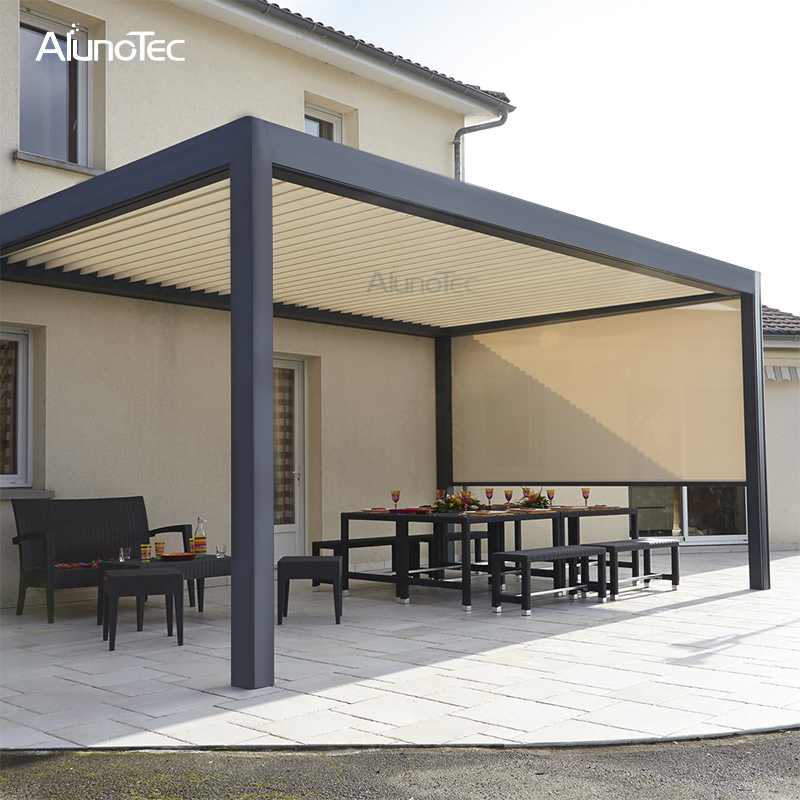 High Quality Motorized Aluminium Pergolas for Decking
