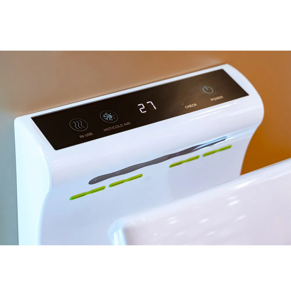 Wall-Mounted ABS Plastic Electric Automatic Sensor Double-Sides High Speed Jet Hand Dryer