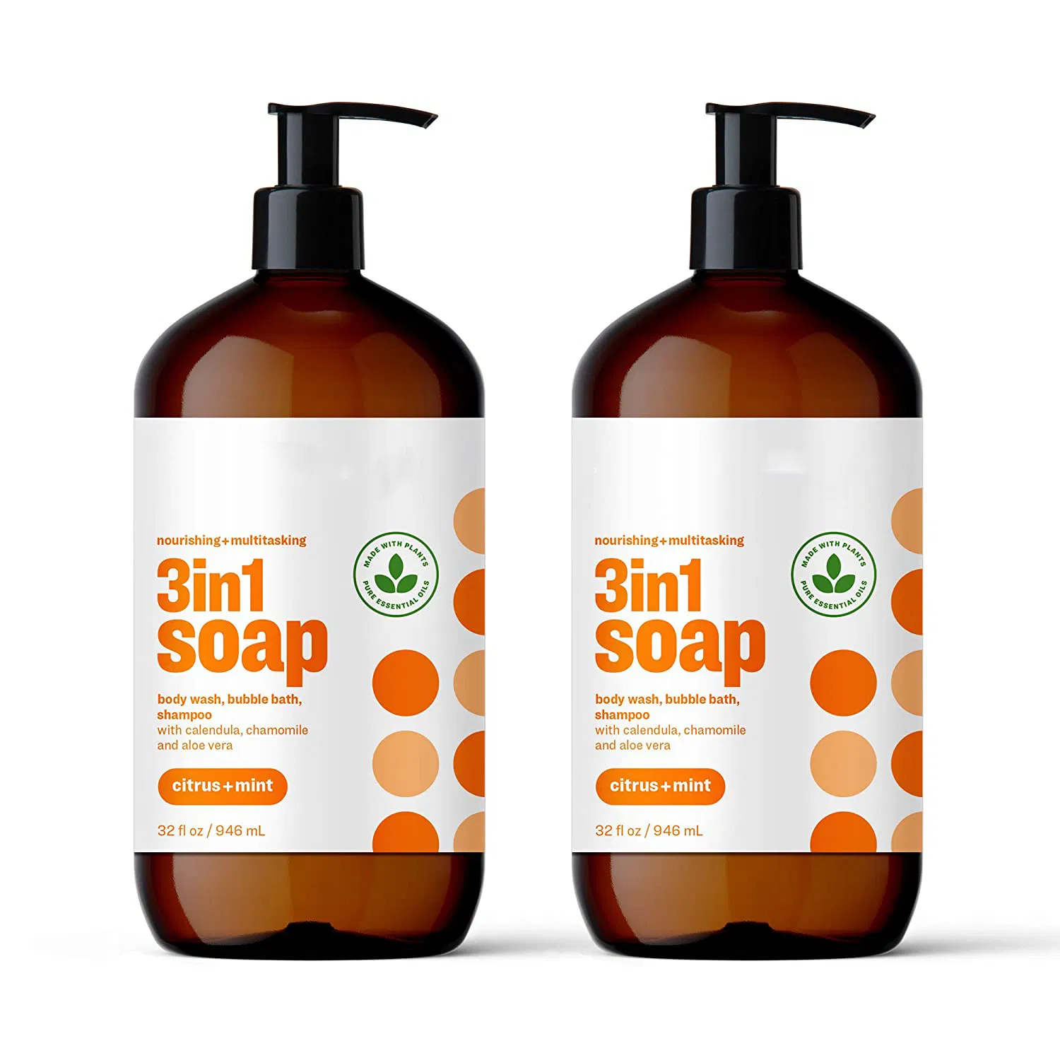 Aixin Body Wash Private Label 3-in-1 Soap Organic Body Wash and Baby Shampoo