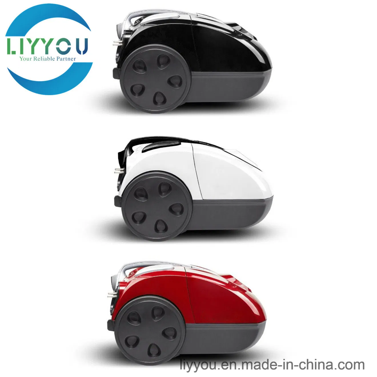 Pet Friendly Ultra Plush Bagged Canister Vacuum Cleaner Silently