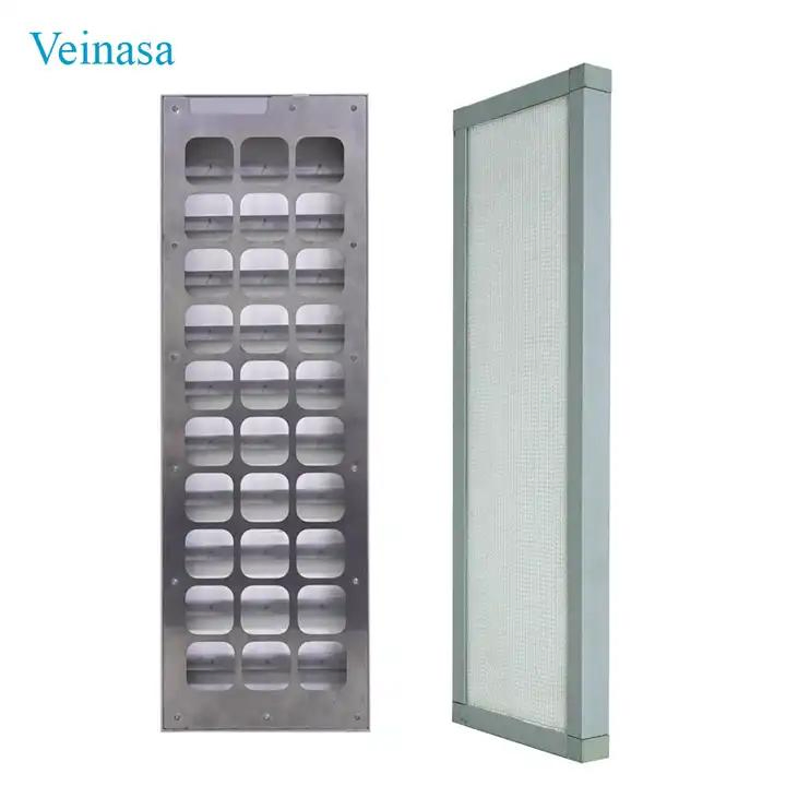 Dz-W Ventilation Tuyere Micro Electrostatic Air Cleaner HVAC Sterilization Home Air Filter Unit Purifier for Hospital