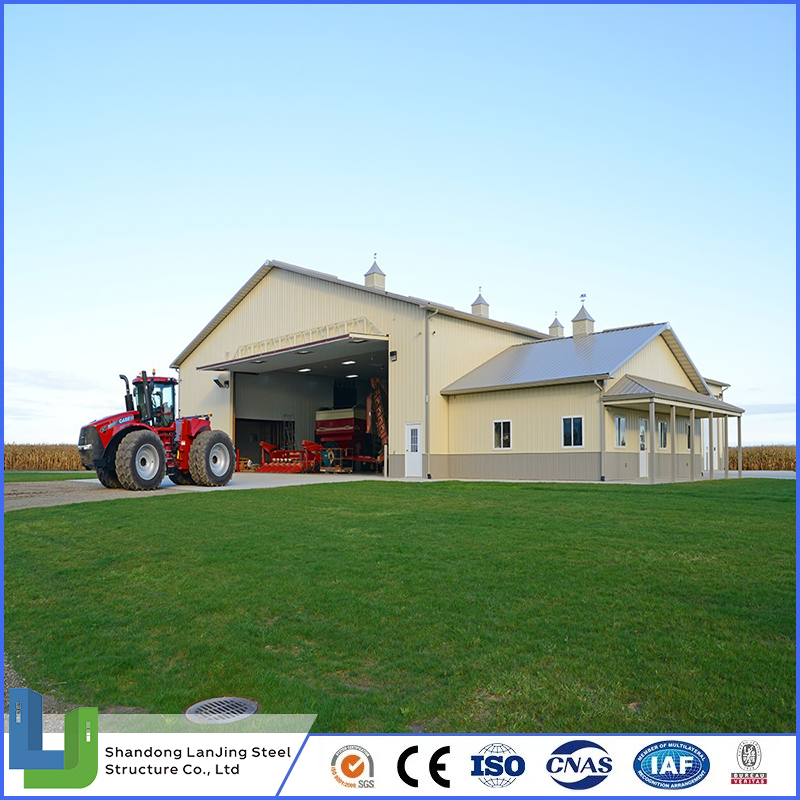 Industrial Stable Wholesale Modern Prefab Sandwich Panel Heavy Steel Structure for Frame Storage Steel Structure Building Construction