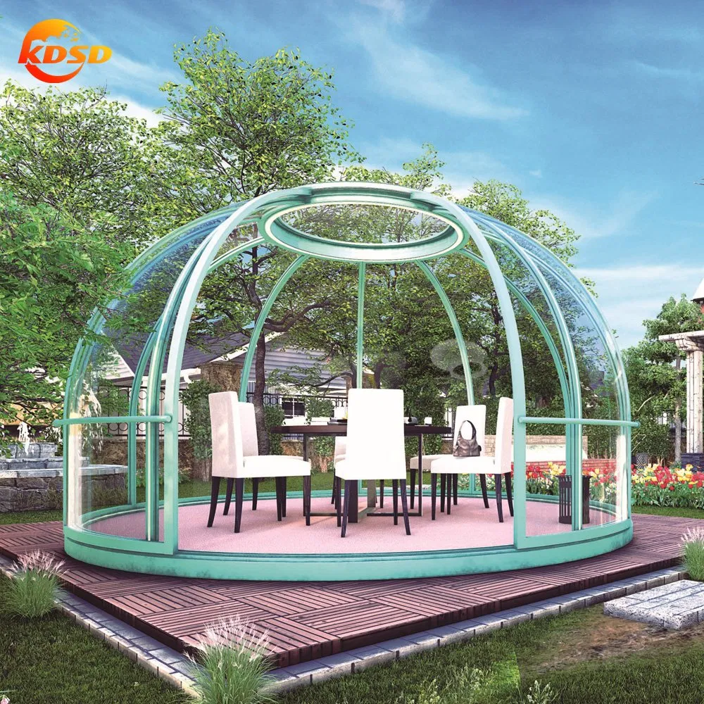 Kdsd Waterproof and Lightweight 360° Transparent PC Dome House