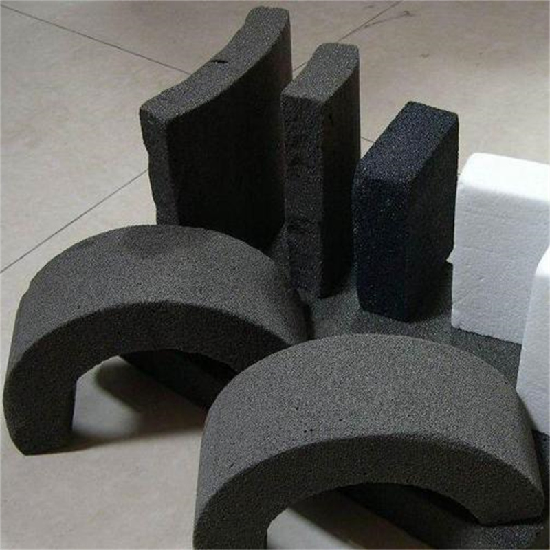 100 mm Thickness Sound Heat Insulation Black Foamed Cellular Glass Board