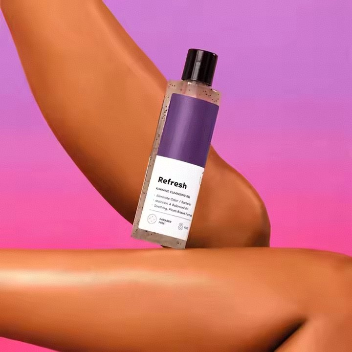 Refresh Natural Female Antimicrobial Intimate Lotion Care Gel Strict Selection pH Balancing Feminine Body Wash