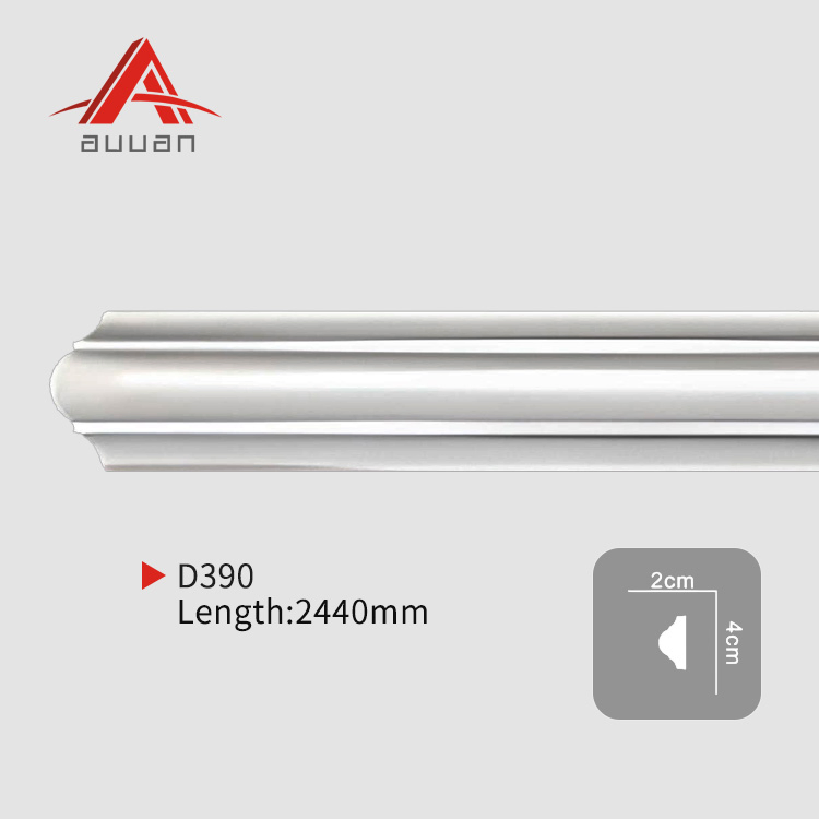 Waterproof Painted Primed White Polyurethane PU Interior Decorative Frame Moulding for Wall