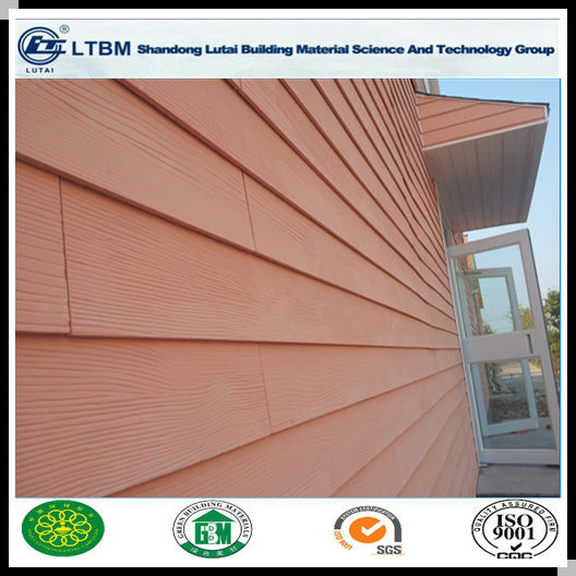 10mm Exterior Panel Wood Grain Siding Fiber Cement Siding