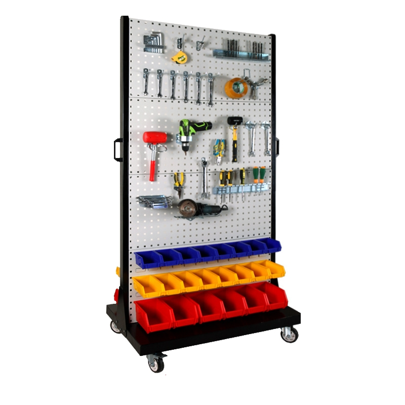Factory Price Pegboard Storage Display Stand for Supermarket and Grocery Store