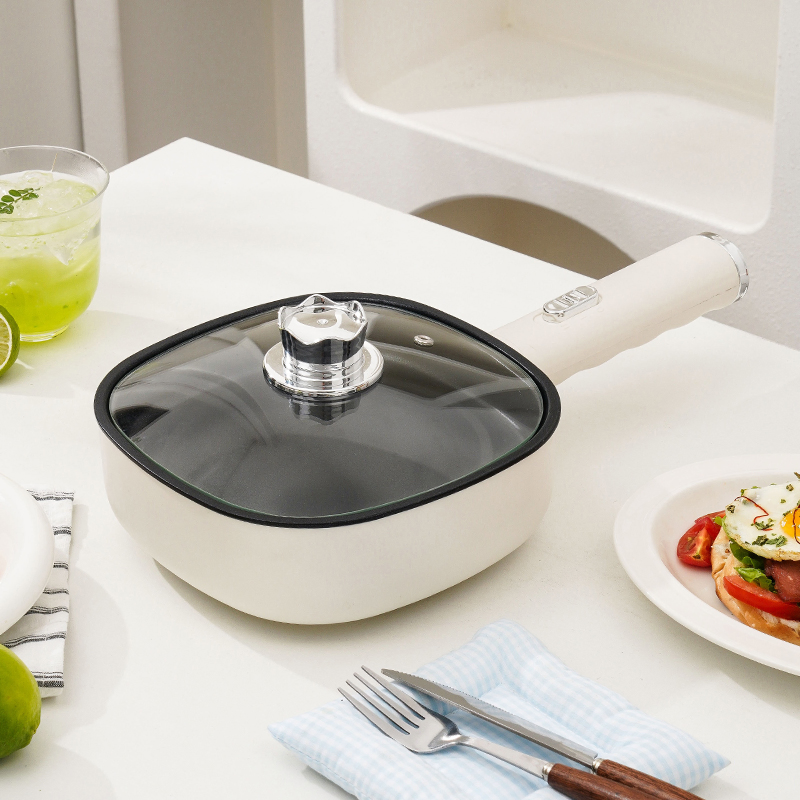 Kaiershi Jj-20K Non-Stick Electric Fry Pan with Even Heating Base