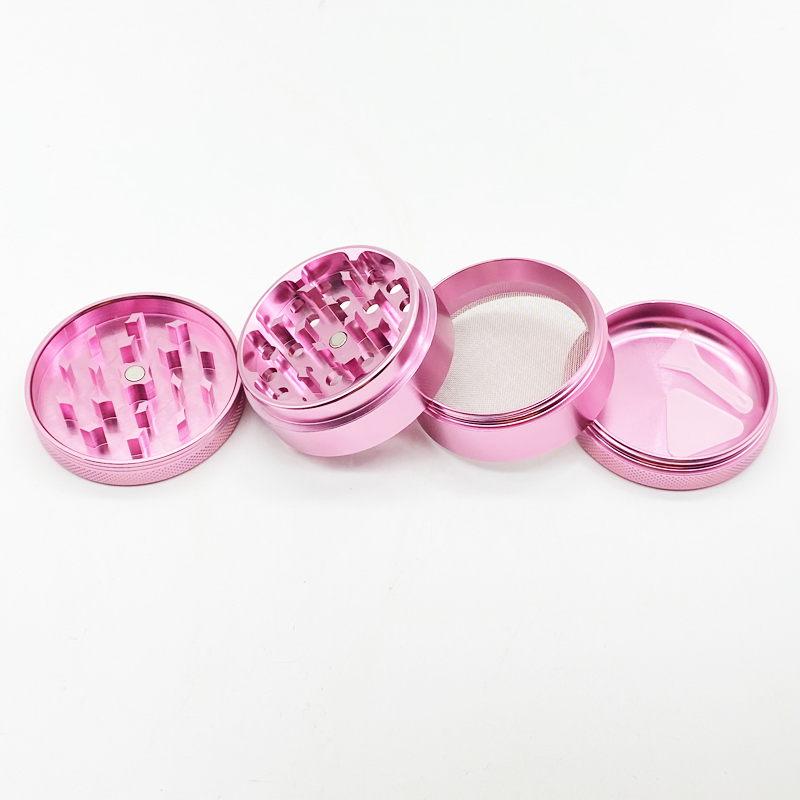 2'', 2.5'' Grinder Wholesale Custom Logo Smoking Accessories Zinc Alloy Grinder Tobacco Grinder