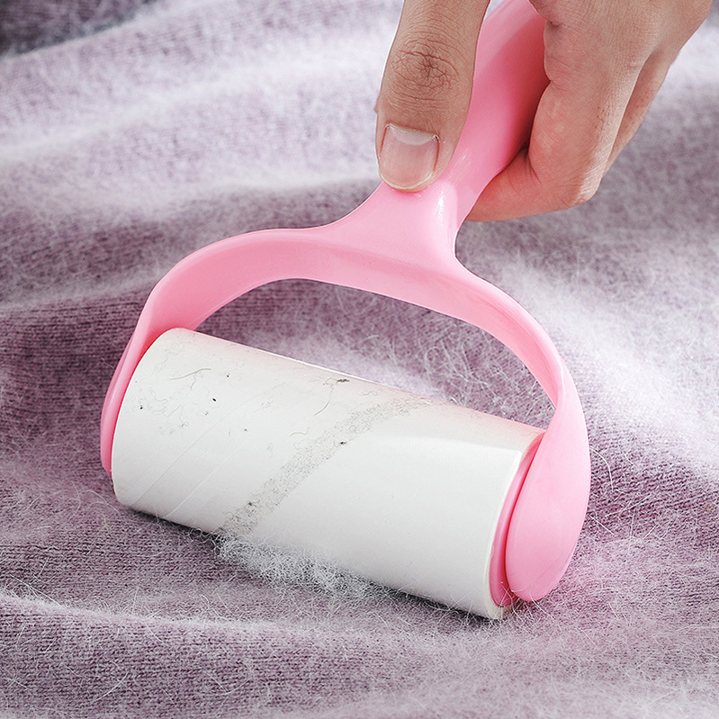 Remover Pet Hair Portable Sticky Brush Clothes Oblique Tearing Adhesive 60 Sheets Remove Manual Shaver Retractable Lint Roller