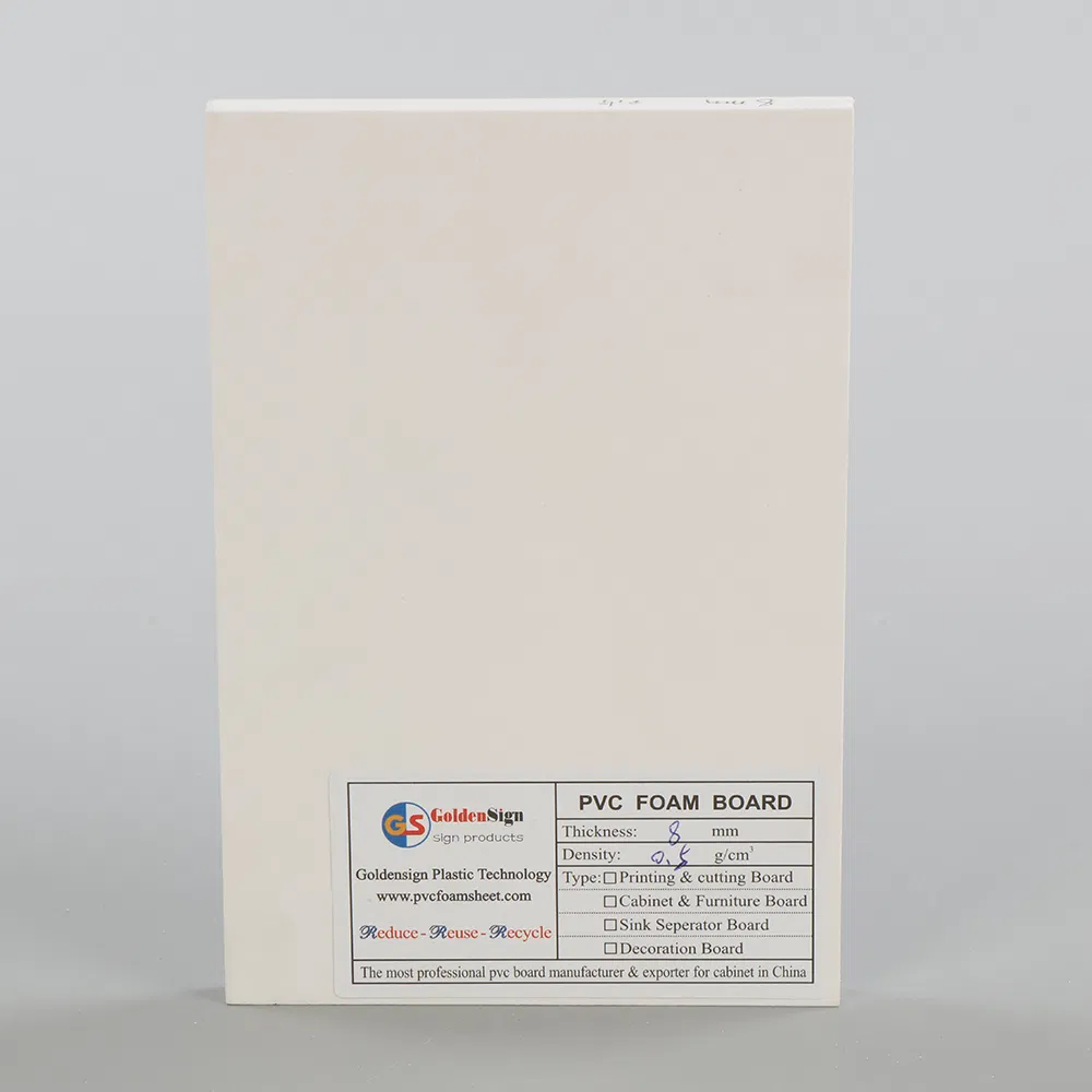 1-40mm Hot Size GS PVC Foam Sheet for Furniture Cabinet