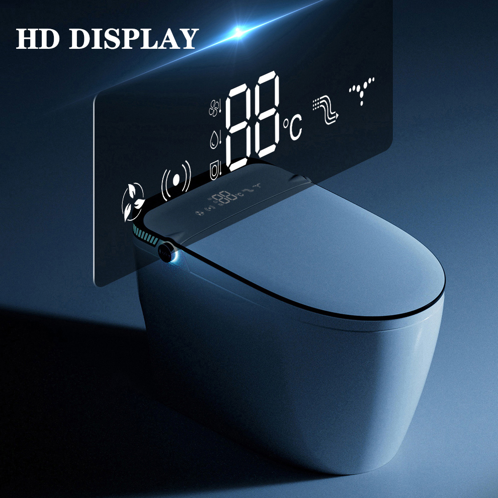 Automatic Sanitary Ware Ceramic Intelligent Inodoro Bathroom Wc Commode Smart Toilet for Hotel Bathroom