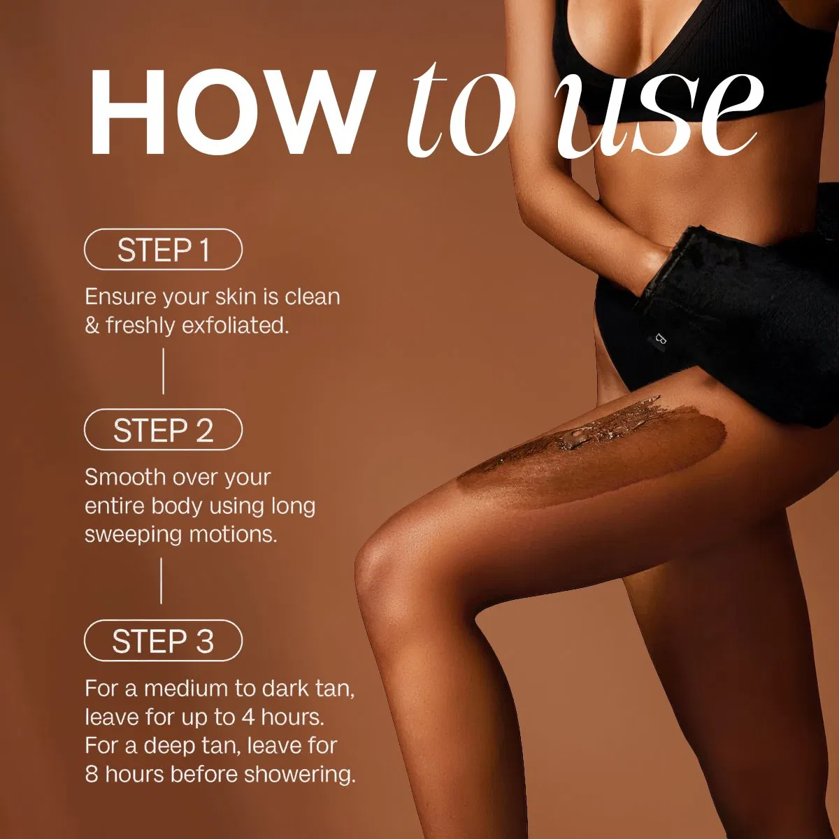 OEM Indoor Streak-Free Gorgeous Body Tanner Anti-Aging Nature Vitamin Collagen Nourish Youth Glowth Private Label Self Tanner