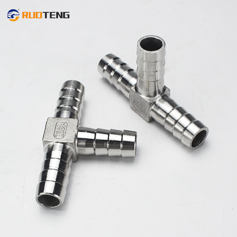 [Ruoteng] 3 Way Hose Fittings SS304 316 Stainless Steel Tee Fittings