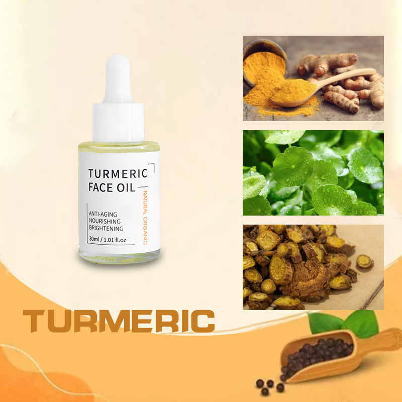Cosmetics Skin Care Turmeric Anti Aging Nourishing Brightening Turmeric Face Essential Oil