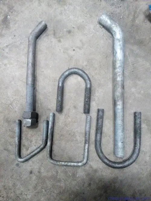 Hook Bolts/Embedded Parts Custom Shaped Bolt/Anchor Bolts/Galvanized Anchor Bolts/L/J/U/I Shape Foundation Bolts Anchor Bolts