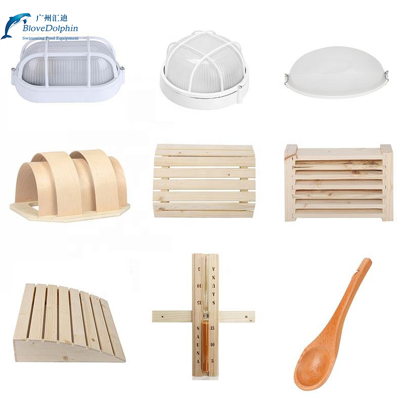 Practical Wood Lampshade for Steam Room/Sauna Room Accessories Sauna Wood Lampshade