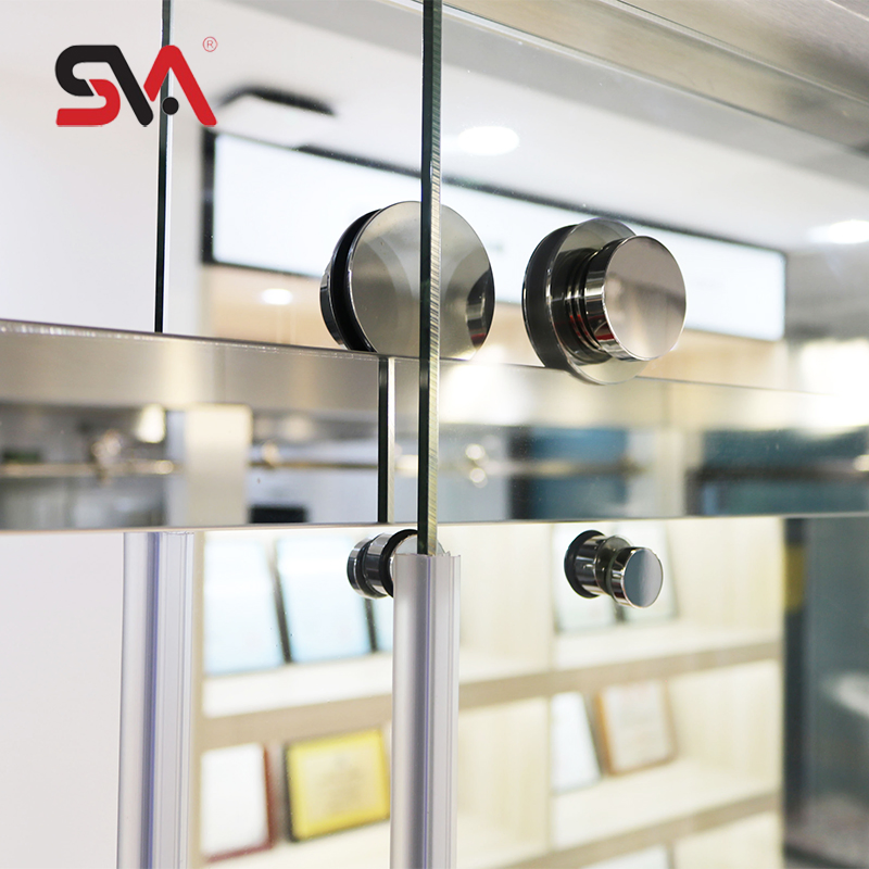 Shower Door Rollers Hardware Two Door Bypass Sliding Shower Door System