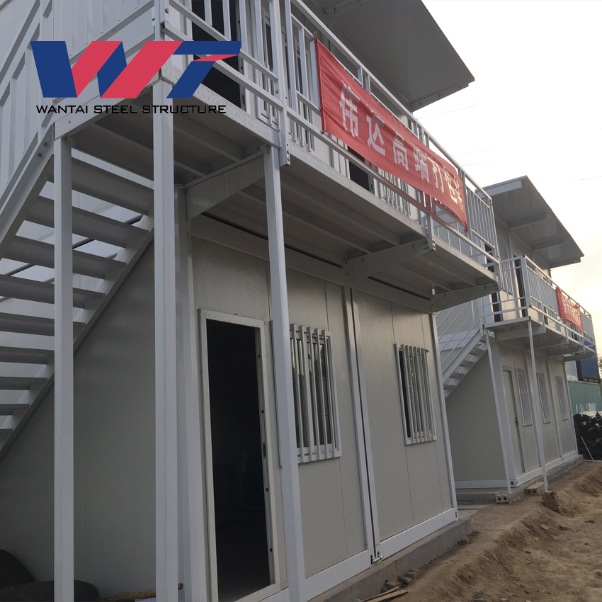 Flat Pack Modular Container Home for Classroom, Dorms, Hotel