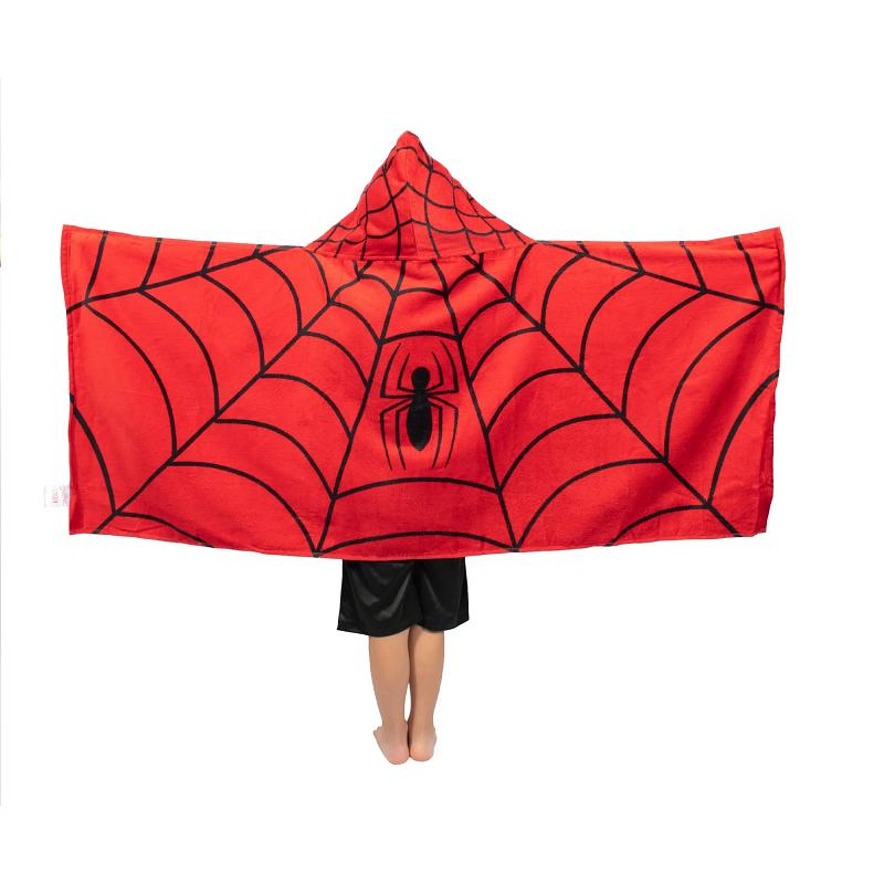 Spider-Man Kids Bamboo Hooded Towel